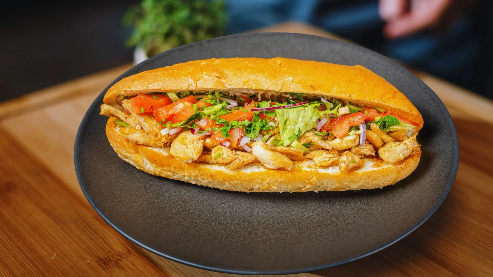 Tantuni im Brot